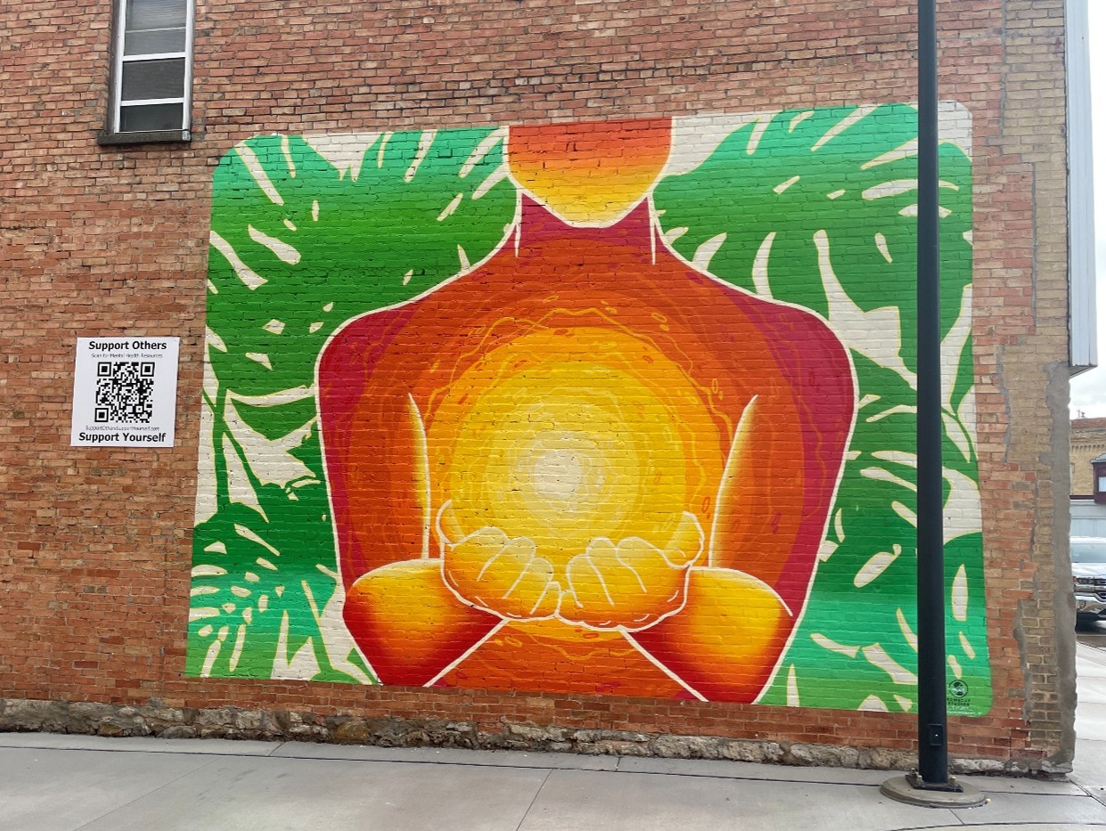 Support Others, Support Yourself Mural
