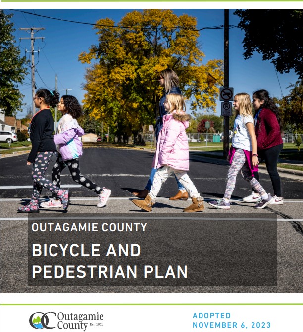 Image of Bicycle and Pedestrian Plan cover page