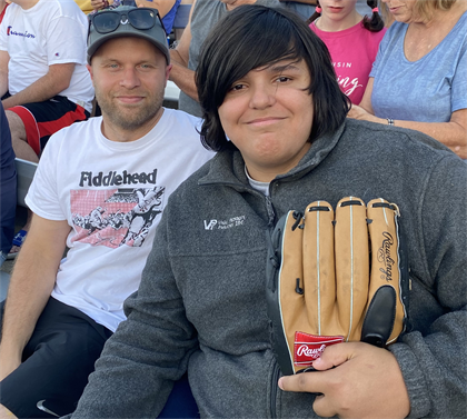 Mentor Rick with mentee