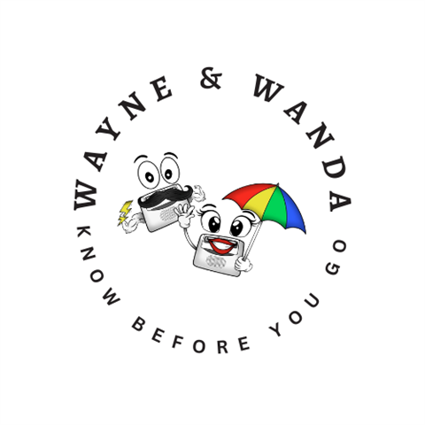 EM Mascots Wayne and Wanda